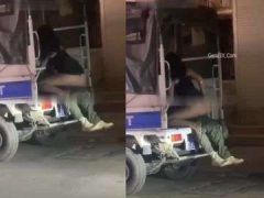 Đôi Tình Nhân Thích Phang Nhau Ngay Trên Xe Công An Vì Quá Nứng