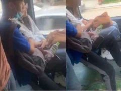 Leak Video Quay Lén Chơi Đùa Cặp Vú Của Người Yêu Trên Xe